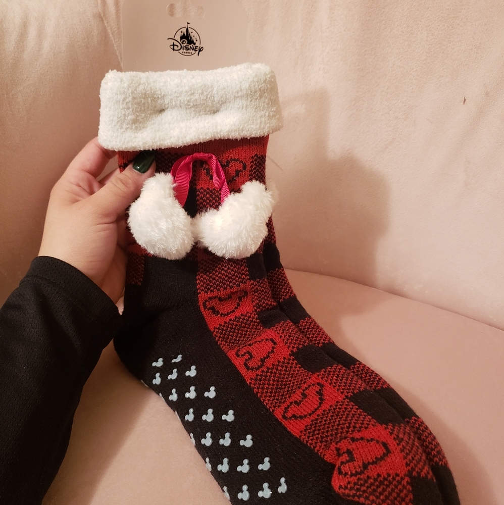 Straight from Disneyland--Xmas Slipper Socks
